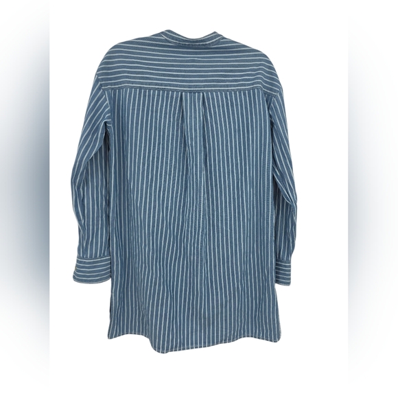 Faherty Striped Popover Shirt‎ Small